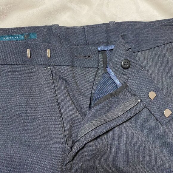 Perry Ellis Men's Charcoal Dress Pants 34x32 Flat Front Style 43HB7304 - Picture 4 of 8